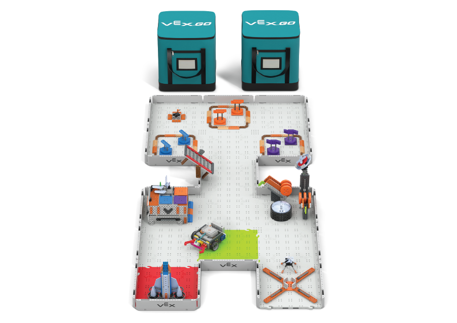 VEX GO Competition Field and Carrying Cases