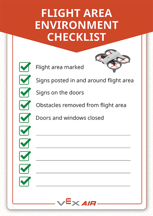 Flight Area Environment Checklist